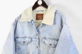 Levi's Big E Sherpa Denim Jacket Small