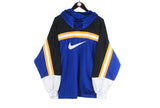 Vintage Nike Hooded Track Jacket Medium