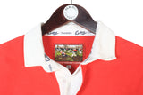 Vintage Wales Team Cotton Traders Rugby Shirt Medium