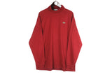 Vintage Lacoste Loisirs Turtleneck Sweatshirt XLarge