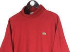 Vintage Lacoste Loisirs Turtleneck Sweatshirt XLarge