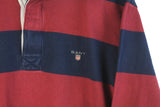 Vintage Gant Rugby Shirt XLarge