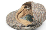 Vintage Harris Tweed Newsboy Cap