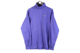 Vintage Lacoste Turtleneck Sweatshirt Small
