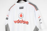 Vintage Vodafone McLaren Mercedes Jersey T-Shirt Large / XLarge