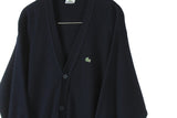 Vintage Lacoste Cardigan Sweater Large