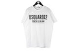 Dsquared2 T-Shirt XLarge white ceresio 9, Milano luxury cotton shirt