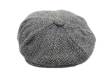 Vintage Harris Tweed Newsboy Cap