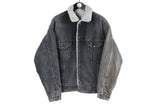 Vintage Levi's Sherpa Denim Jacket Medium