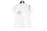 Vintage Sergio Tacchini Polo T-Shirt Women's Large