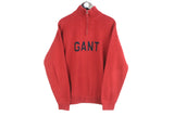 Vintage Gant Sweater 1/4 Zip Medium