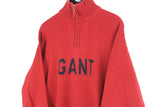Vintage Gant Sweater 1/4 Zip Medium