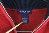 Vintage Gant Sweater 1/4 Zip Medium