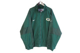 Vintage Green Bay Packers Reebok Track Jacket XLarge / XXLarge