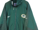 Vintage Green Bay Packers Reebok Track Jacket XLarge / XXLarge