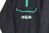 Vintage Fila Magic Line Fleece Half Zip Small