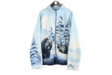Vintage Bear Fleece Full Zip XXLarge