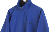 Vintage Adidas Fleece 1/4 Zip Large