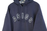 Vintage Asics Hoodie Medium Oversized