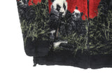 Vintage Panda Fleece Full Zip Women's Small
