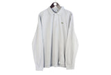 Vintage Lacoste Long Sleeve Polo T-Shirt XLarge