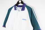 Vintage Adidas Polo T-Shirt Large