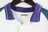 Vintage Adidas Polo T-Shirt Large