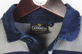 Vintage Guinness Fleece Rugby Shirt Medium
