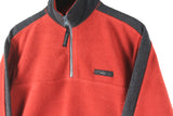 Vintage Reebok Fleece 1/4 Zip Kids Medium