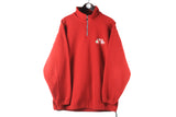 Vintage Fila Fleece 1/4 Zip XLarge