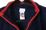 Vintage Adidas Fleece 1/4 Zip XLarge