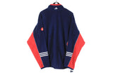 Vintage Adidas Fleece 1/4 Zip XLarge