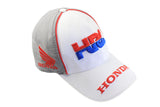Vintage Honda HRC Cap white big logo 00s racing hat