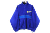Vintage Subaru World Rally Team Fleece 1/4 Zip Large