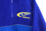 Vintage Subaru World Rally Team Fleece 1/4 Zip Large