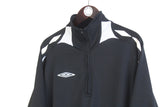 Vintage Umbro Sweatshirt 1/4 Zip Large