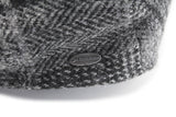 Vintage Harris Tweed Newsboy Hat