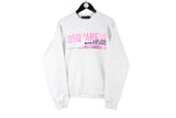 Dsquared2 Sweatshirt Medium white crewneck authentic streetwear made in Italy luxury brand ccrewneck jumper