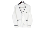 Vintage Lacoste Cardigan Small