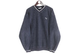 Vintage Puma Fleece Sweatshirt Large