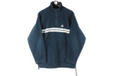 Vintage Adidas Fleece 1/4 Zip Small