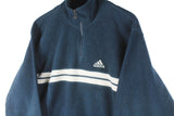 Vintage Adidas Fleece 1/4 Zip Small