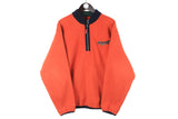Vintage Russell Fleece 1/4 Zip Large