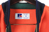 Vintage Russell Fleece 1/4 Zip Large