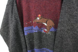 Vintage Bear Fisher Sweater Medium