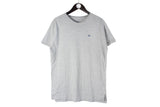 Vivienne Westwood T-Shirt XLarge gray small logo authentic streetwear cotton minimalistic t-shirt