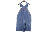 Vintage Dickies Denim Overalls Shorts Men’s XLarge