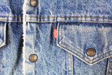 Vintage Levi's Denim Sherpa Jacket Medium