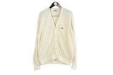 Vintage Lacoste Izod Cardigan Large
