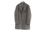 Vintage Harris Tweed Coat Large